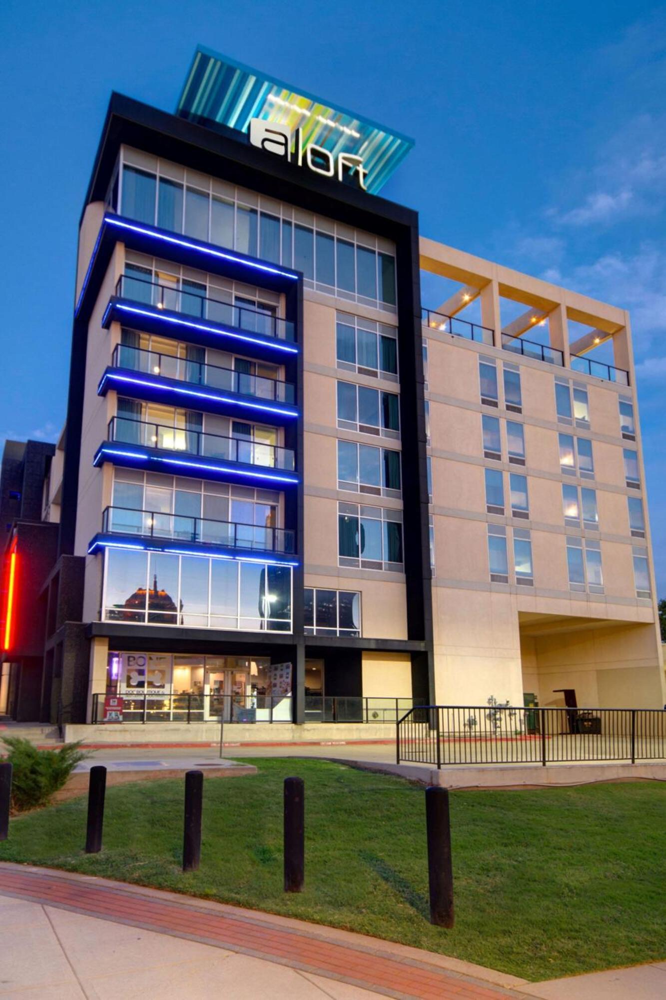 Aloft Oklahoma City Downtown - Bricktown Eksteriør billede