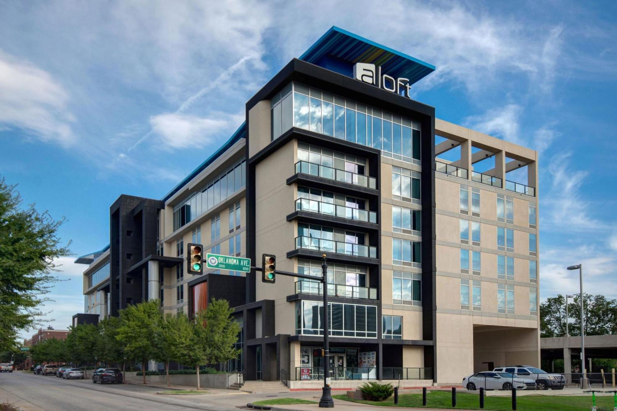 Aloft Oklahoma City Downtown - Bricktown Eksteriør billede